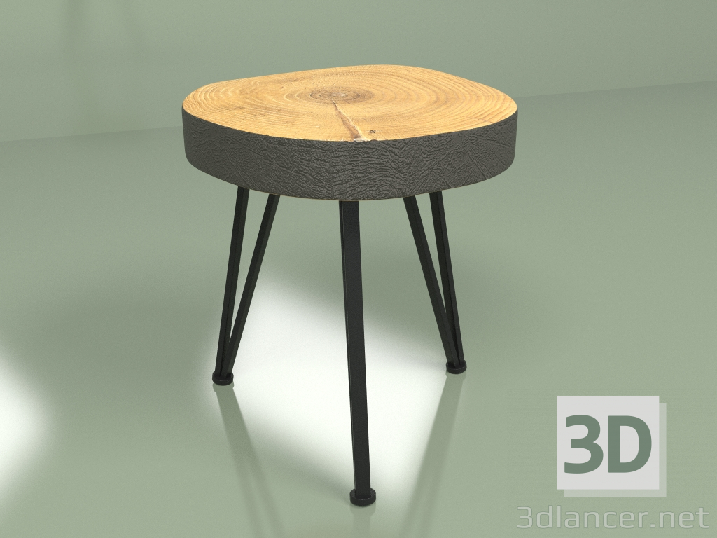 3d model Mesa de centro Hollola diámetro 47 - vista previa