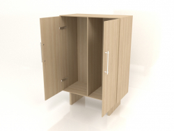 Armoire W 02 (800x400x1200 ouverte, bois blanc)