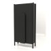 modèle 3D Armoire à longues poignées W 01 (800x300x1600, bois noir) - preview