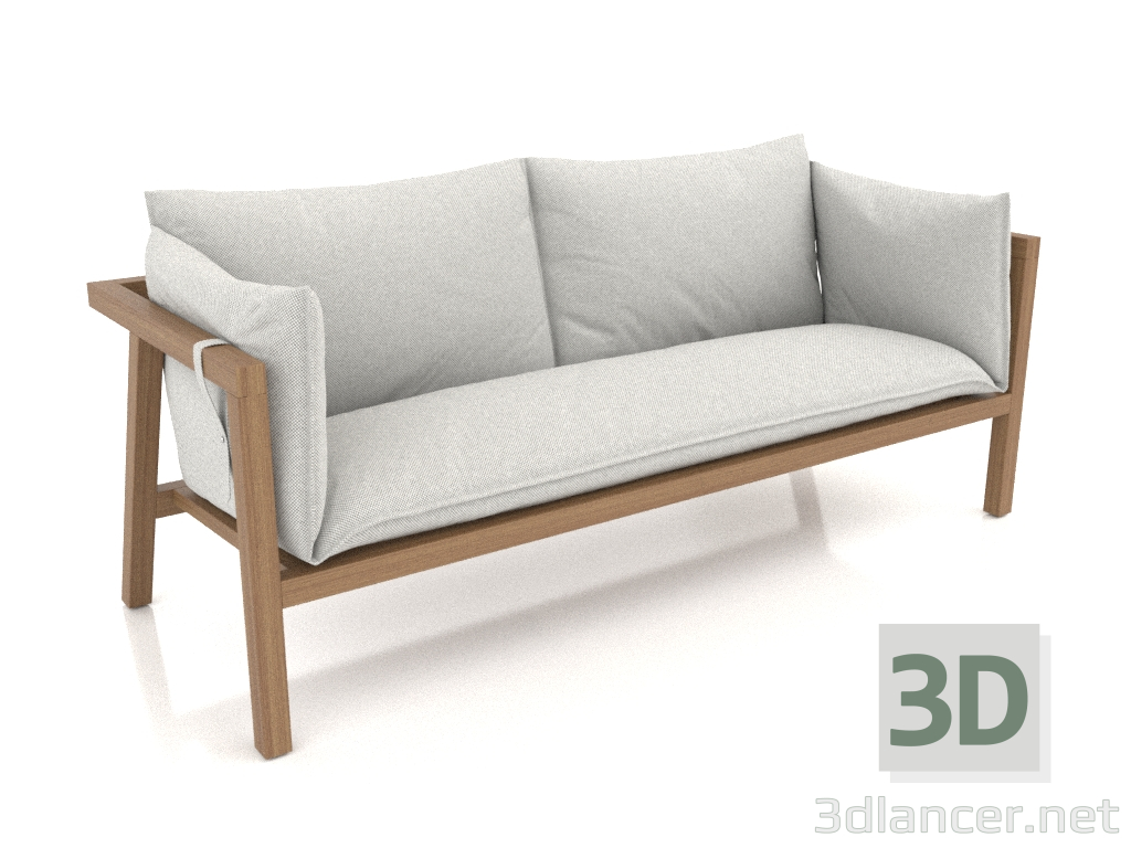 3D Modell Sofa für 2 Personen - Vorschau