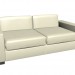 3D Modell Schlafsofa, dreifach James - Vorschau