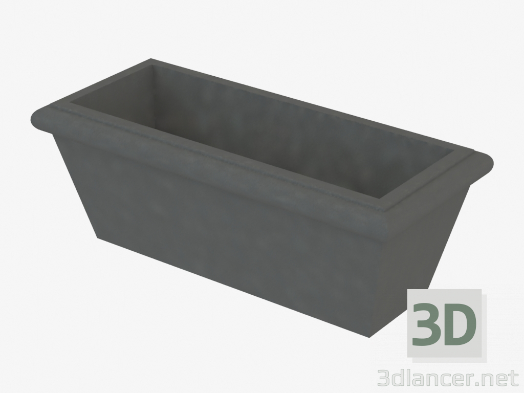 3D Modell Blumentopf (11004) - Vorschau