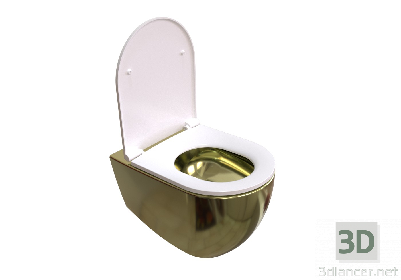 modello 3D di WC comprare - rendering