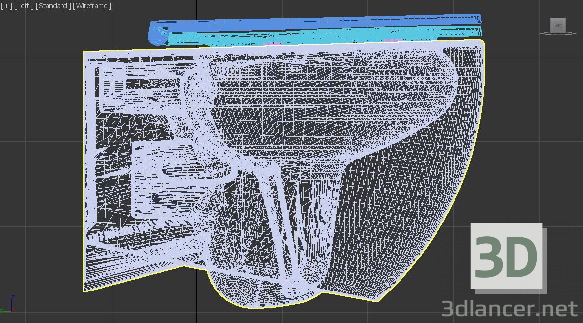 modello 3D di WC comprare - rendering