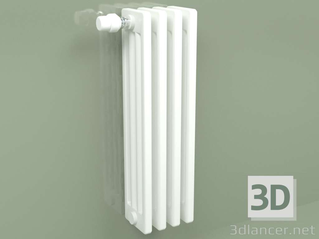 Modelo 3d Radiador Delta Laserline (DL4, H 665 mm, RAL - 9016) - preview