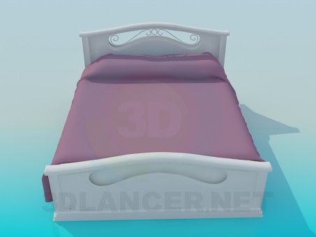 modello 3D Letto - anteprima