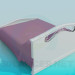 modello 3D Letto - anteprima