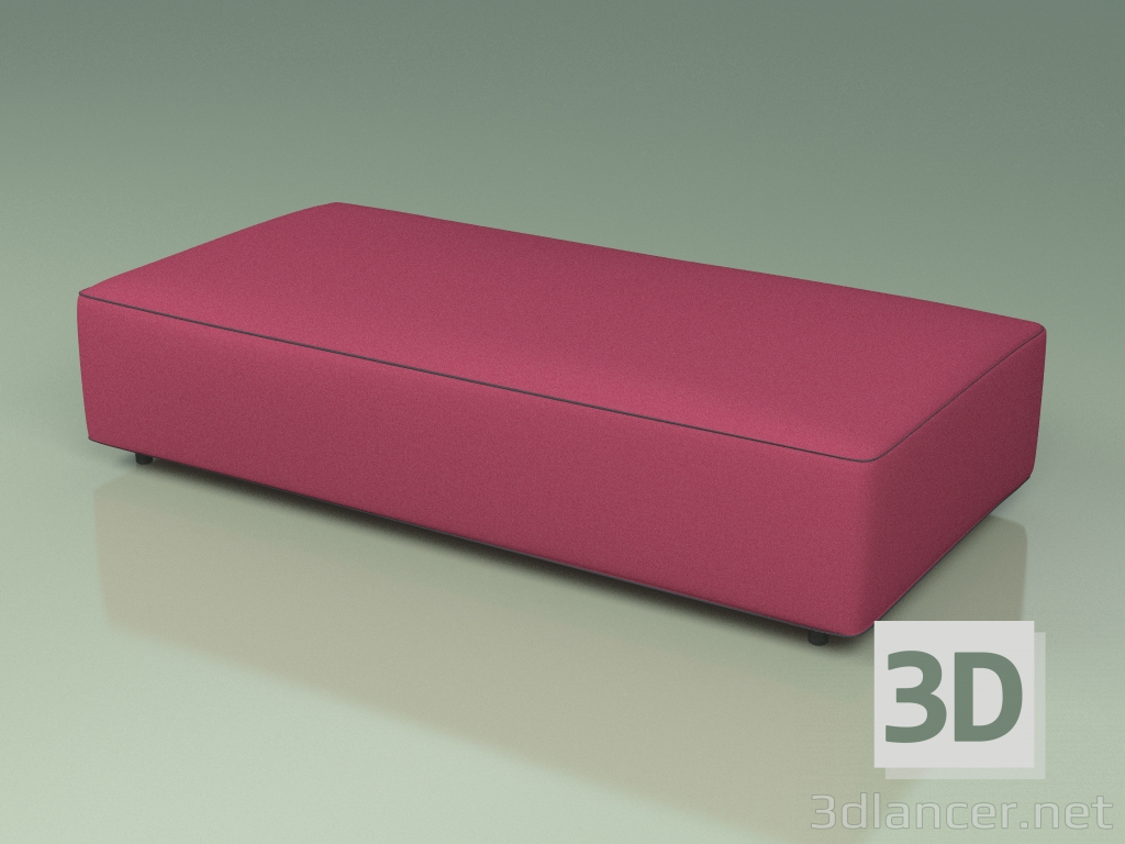 3d model Módulo sofá 002 - vista previa