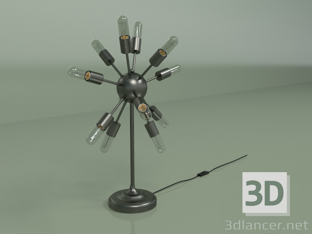 3d model Molecule table lamp - preview