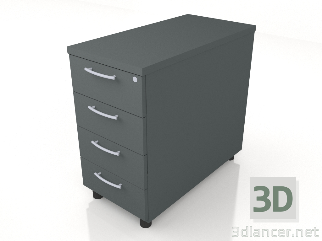 3d model Stationary pedestal Standard KKT74 (402x800x740) - preview