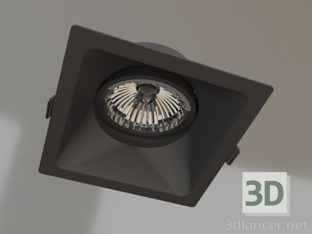 3d model Luminaria empotrada (C0163) - vista previa