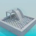 3d model piscina de bolas - vista previa