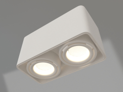 Lampe SP-CUBUS-S195x100-2x8W Day4000 (WH, 45 degrés, 230V)