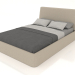 3D Modell Doppelbett Picea 1400 (beige) - Vorschau