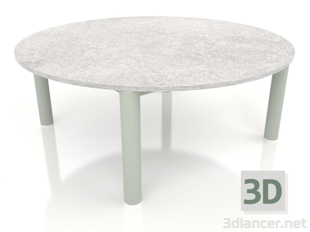 3d модель Стол журнальный D 90 (Cement grey, DEKTON Kreta) – превью