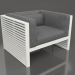 3D Modell Loungesessel (Achatgrau) - Vorschau