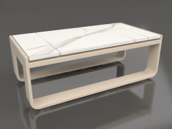 Table d'appoint 35 (DEKTON Aura, Sable)