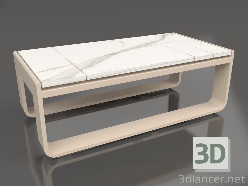 3d модель Боковой стол 35 (DEKTON Aura, Sand) – превью