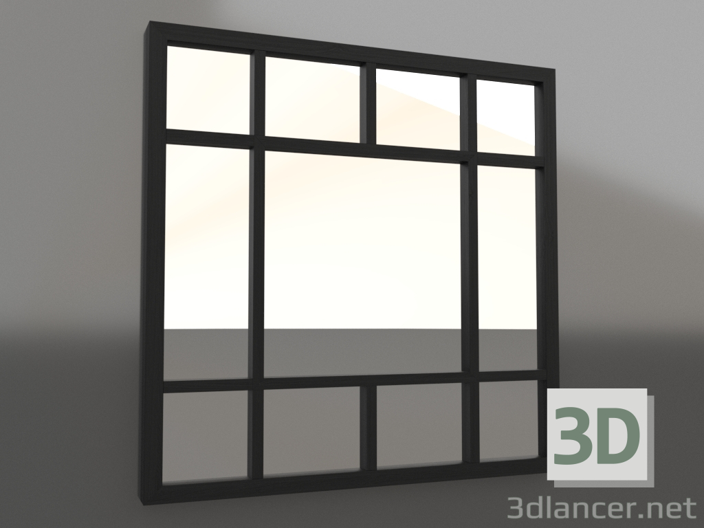 3d model Espejo 1 (negro RAL 9005) - vista previa 3d model Espejo 1 (negro RAL 9005) - vista previa