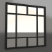3d model Espejo 1 (negro RAL 9005) - vista previa