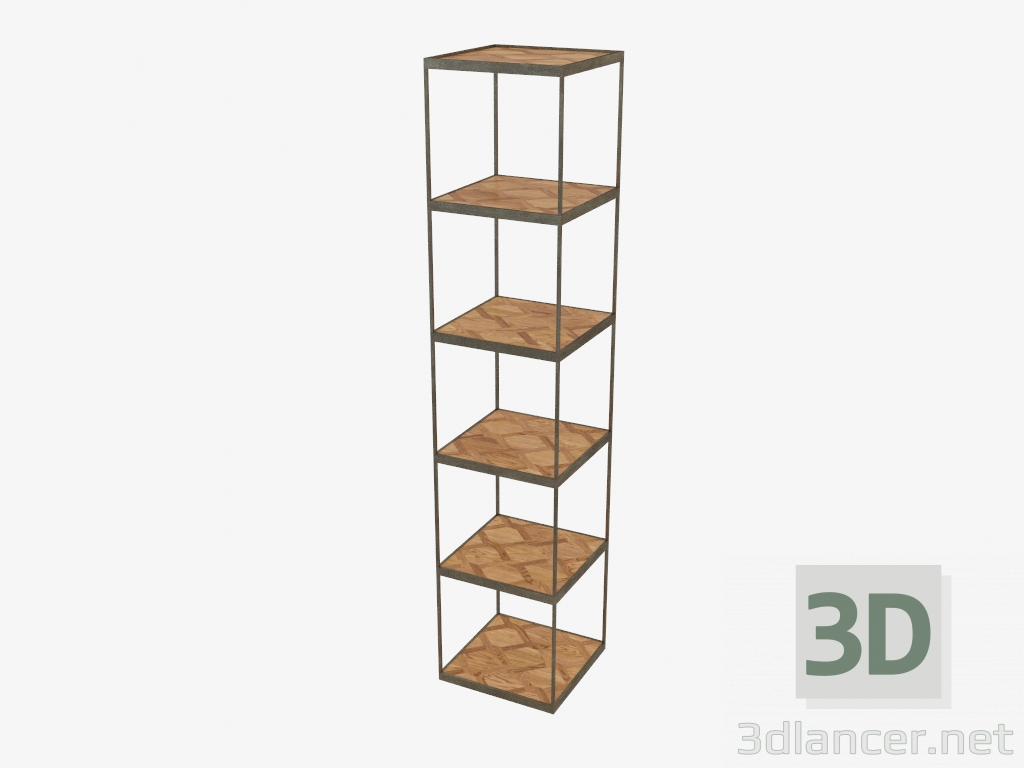 3D Modell Regal LANDFORD BOOKSHELF (502.009) - Vorschau