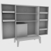 Modelo 3d Armário bar GRANDEUR BAR UNIT (210x57xH165) - preview