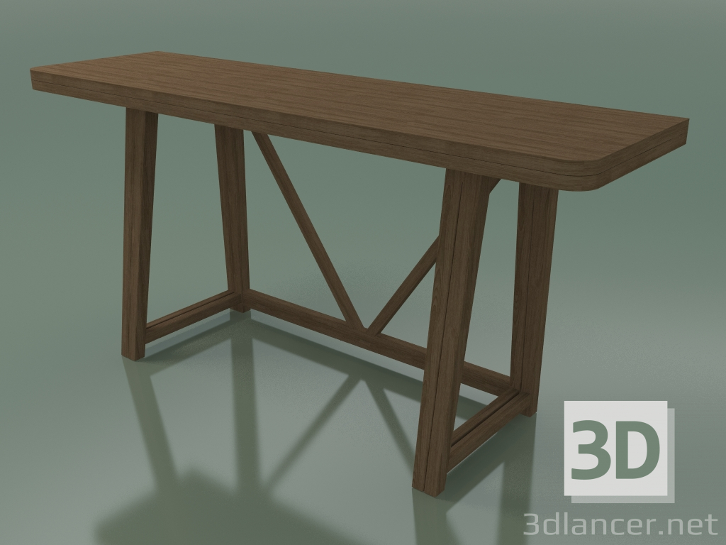 modèle 3D Table console pliante (51, Naturel) - preview