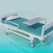 Modelo 3d Cama de hospital - preview