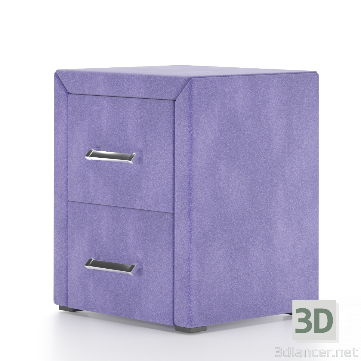 3d Bedside table model buy - render