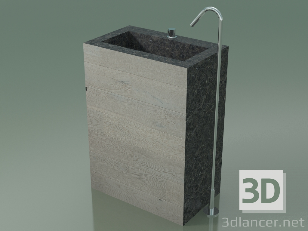 modèle 3D Lavabo (D09) - preview