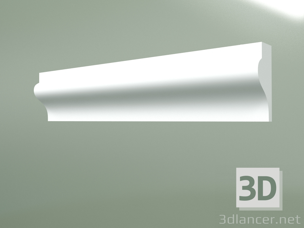 3d model Plaster molding MT140 - preview