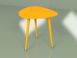 Table d'appoint Drop monochrome (orange)