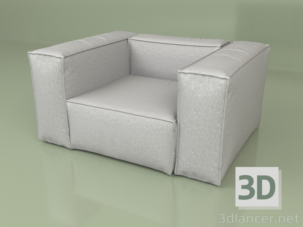 3d model Armchair Medison I - preview