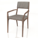 3d model Chair with armrests Ala - preview