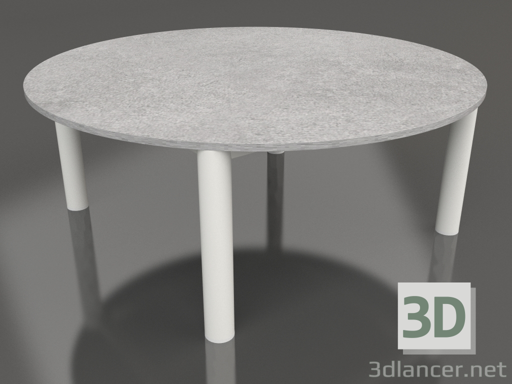 3d model Mesa de centro D 90 (gris ágata, DEKTON Kreta) - vista previa