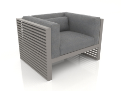 Poltrona lounge (grigio quarzo)