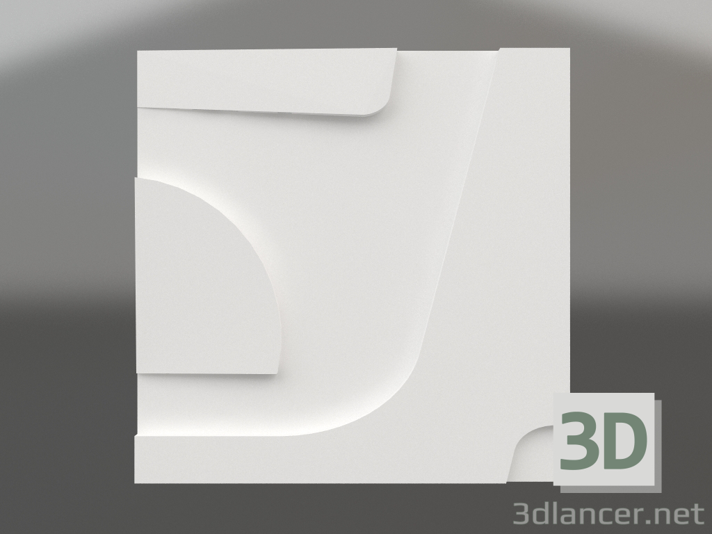 Modelo 3d painel 3d 078 2 - preview