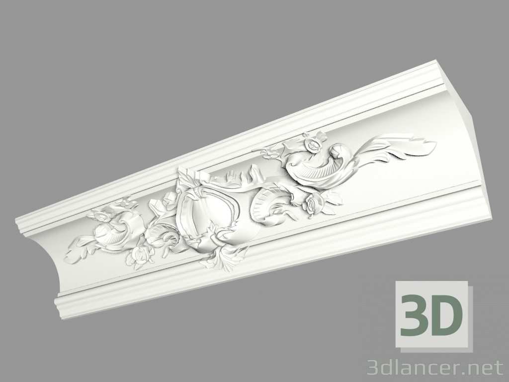 3d model Molded eaves (KF49ts) - preview