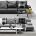 3D Sofa Sherman Minotti modeli satın - render