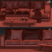 3D Sofa Sherman Minotti modeli satın - render