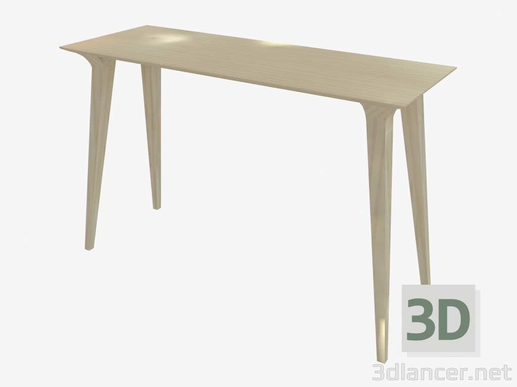 Modelo 3d Mesa consola (cinza 40x110) - preview