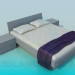 3d model Cama - vista previa