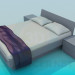 3d model Cama - vista previa