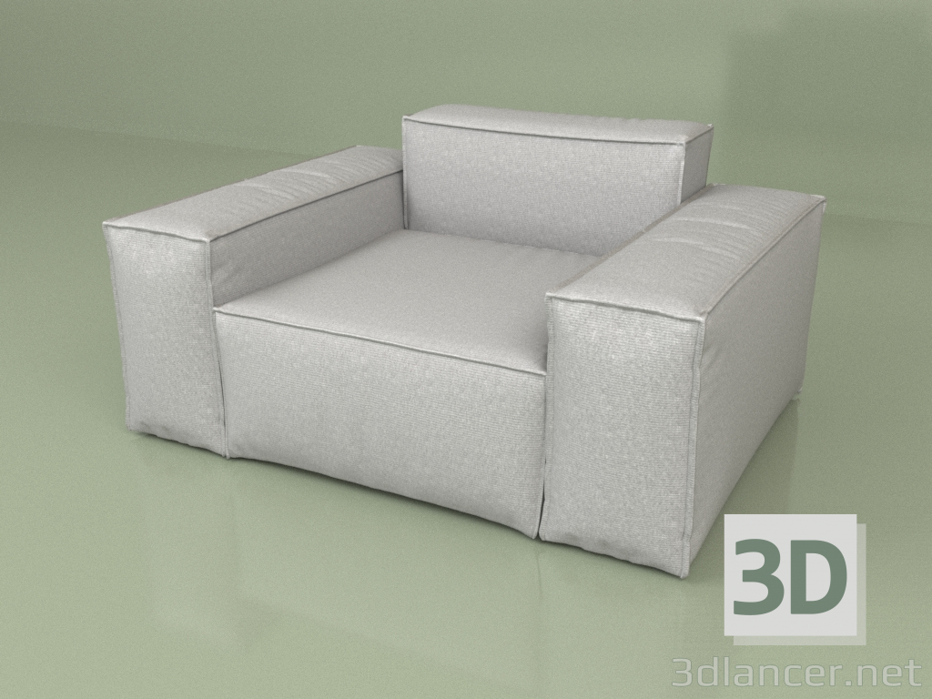 3d model Armchair Medison II - preview