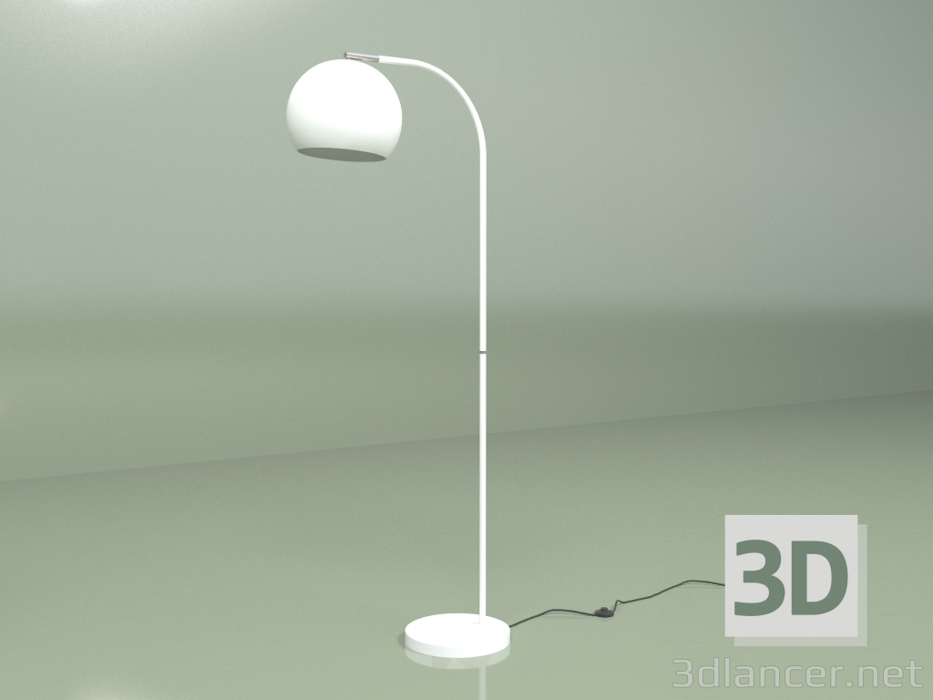 3D Modell Stehlampe Kugel - Vorschau