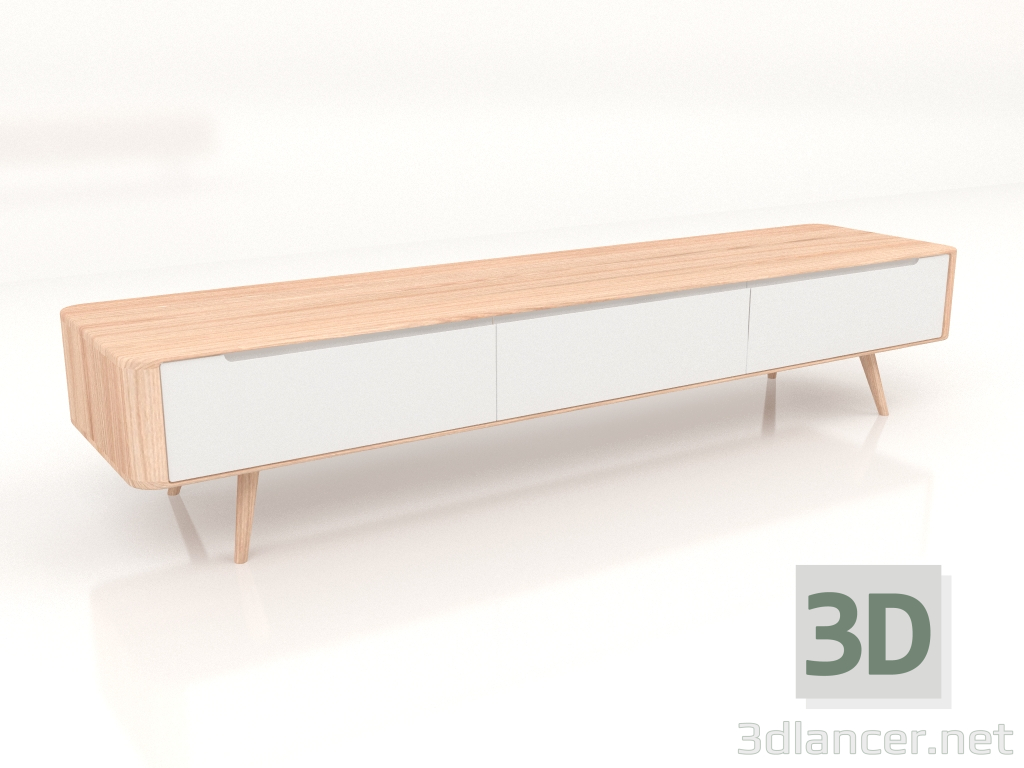 3d model Mueble Ena 225X55 - vista previa