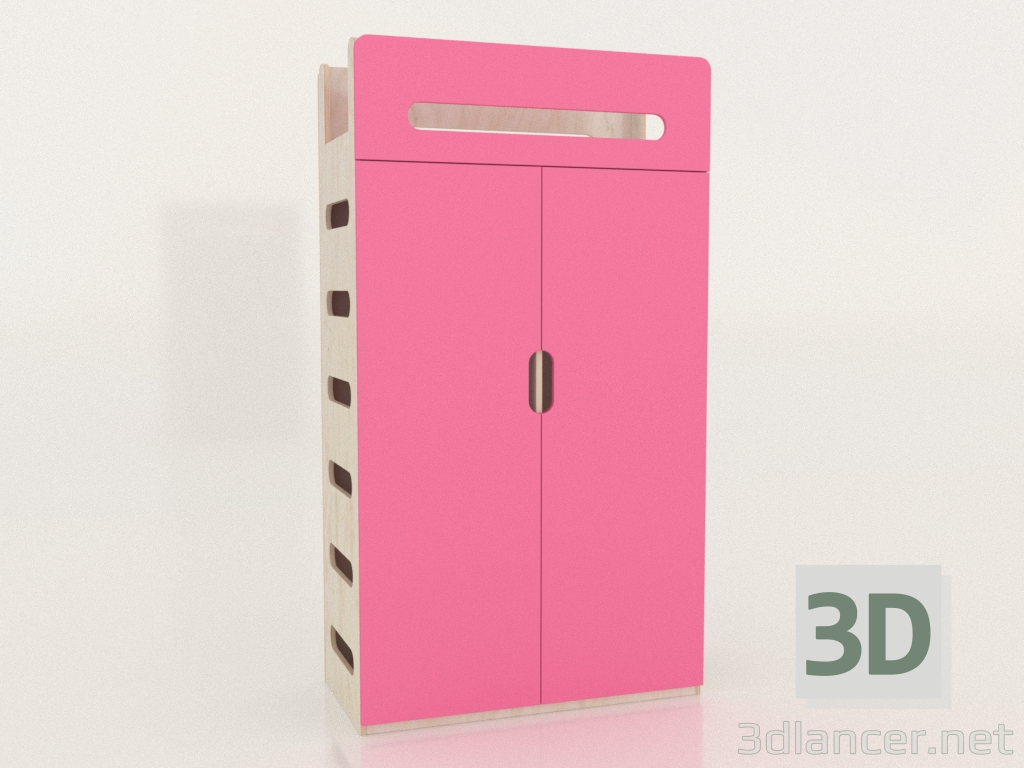 3D Modell Kleiderschrank geschlossen MOVE WA (WFMWA1) - Vorschau