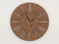 Horloge murale TWINKLE (bronze)