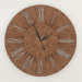 3d model Reloj de pared TWINKLE (bronce) - vista previa