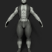 Modelo 3d Humana - preview